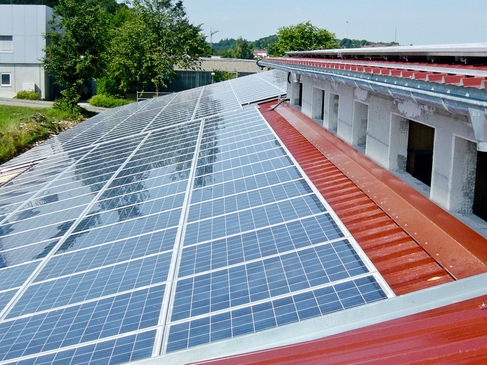 PV-Anlage-Firmenngebäude