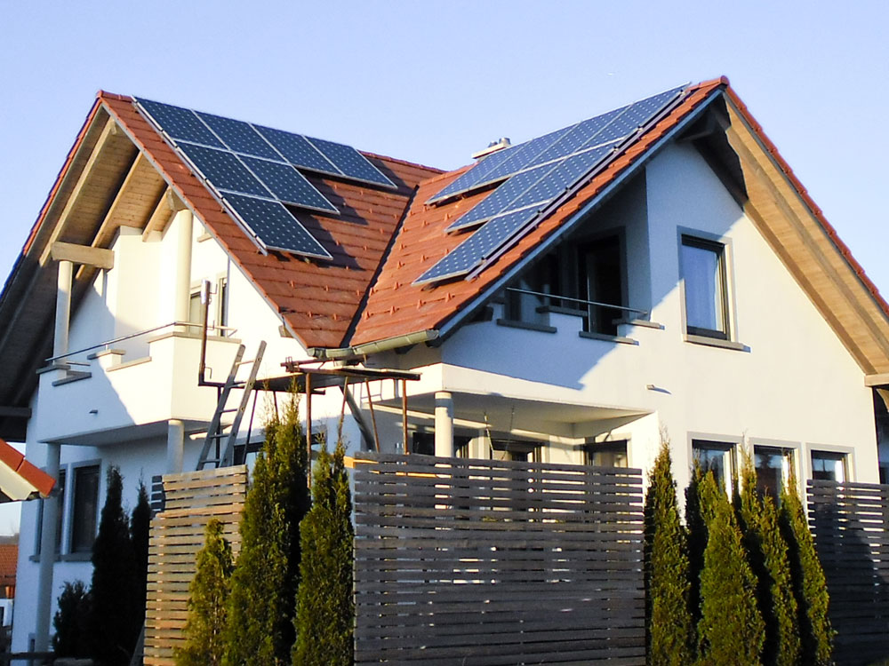 PV-Anlage-Wohnhaus